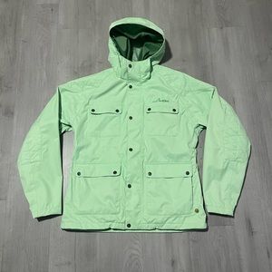 Burton 2/1 Snowboard Jacket Mint Green 
Men’s Size Large